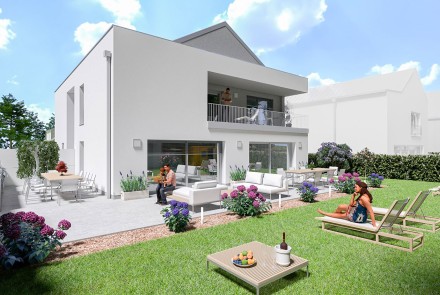 KOCKELSCHEUER : 2 villas contemporaines