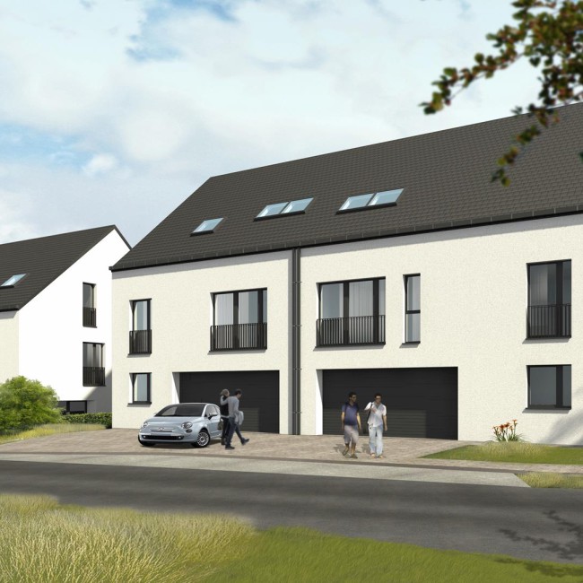 Bettange-sur-Mess : 8 nouvelles constructions de Maisons jumelées